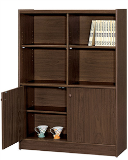木製收納書櫃-036