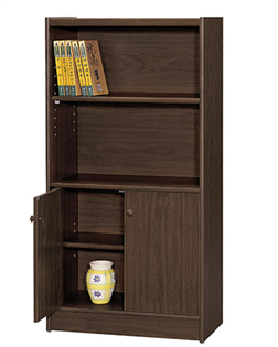 木製收納書櫃-035