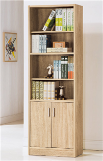 造型木製書櫃-05