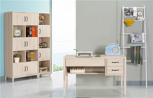 造型木製書櫃-014