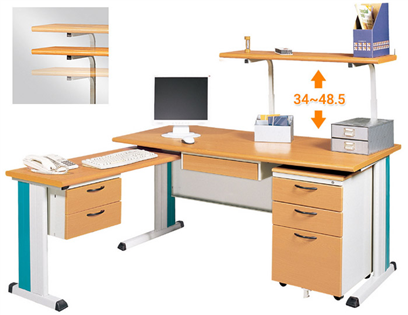 OA鋼製辦公桌-043