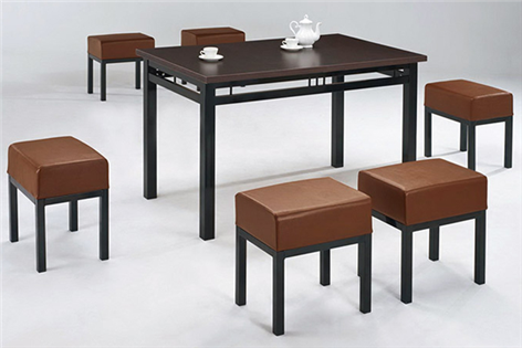 簡約風格餐桌椅-01