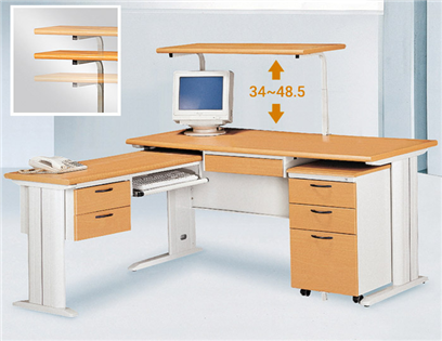 OA鋼製辦公桌-048