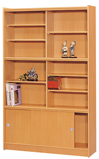 木製收納書櫃-026